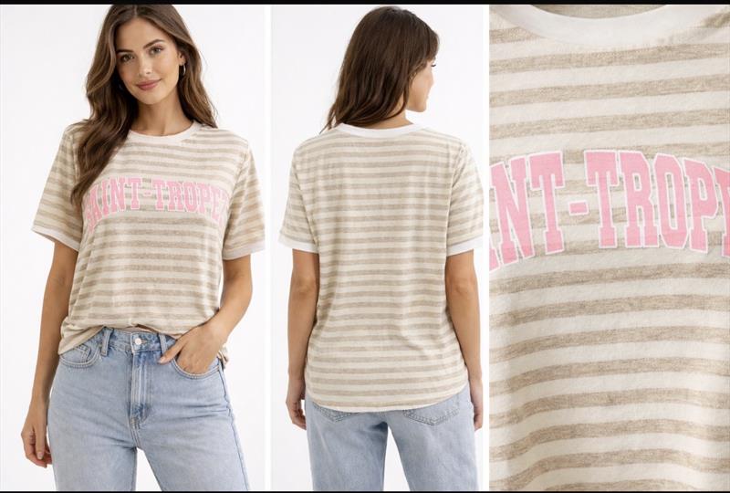 Damen T-Shirt "Saint-Tropez" mit Streifen