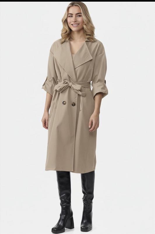 Trenchcoat mit Rückenkoller