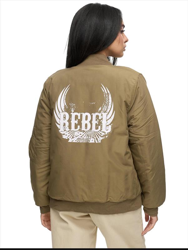 Damen Freizeit-Bomberjacke